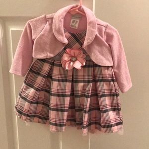 Pink dress for babygirl